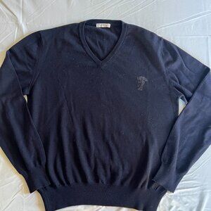 Versace Collection Navy Blue Sweater – Men’s XL